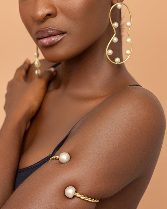 Akuba Bangle – Off White