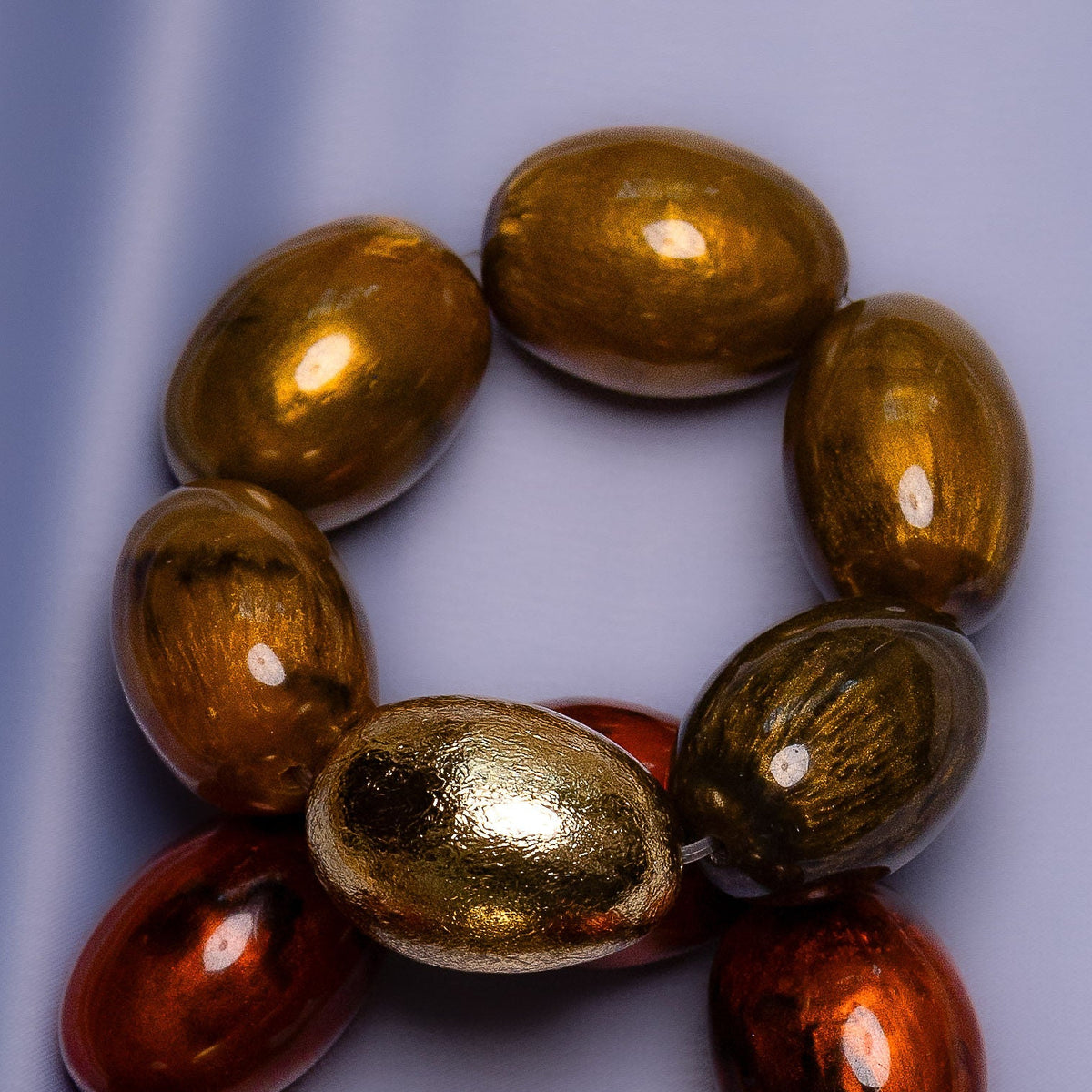 Akua Bracelet - Caramel Gold
