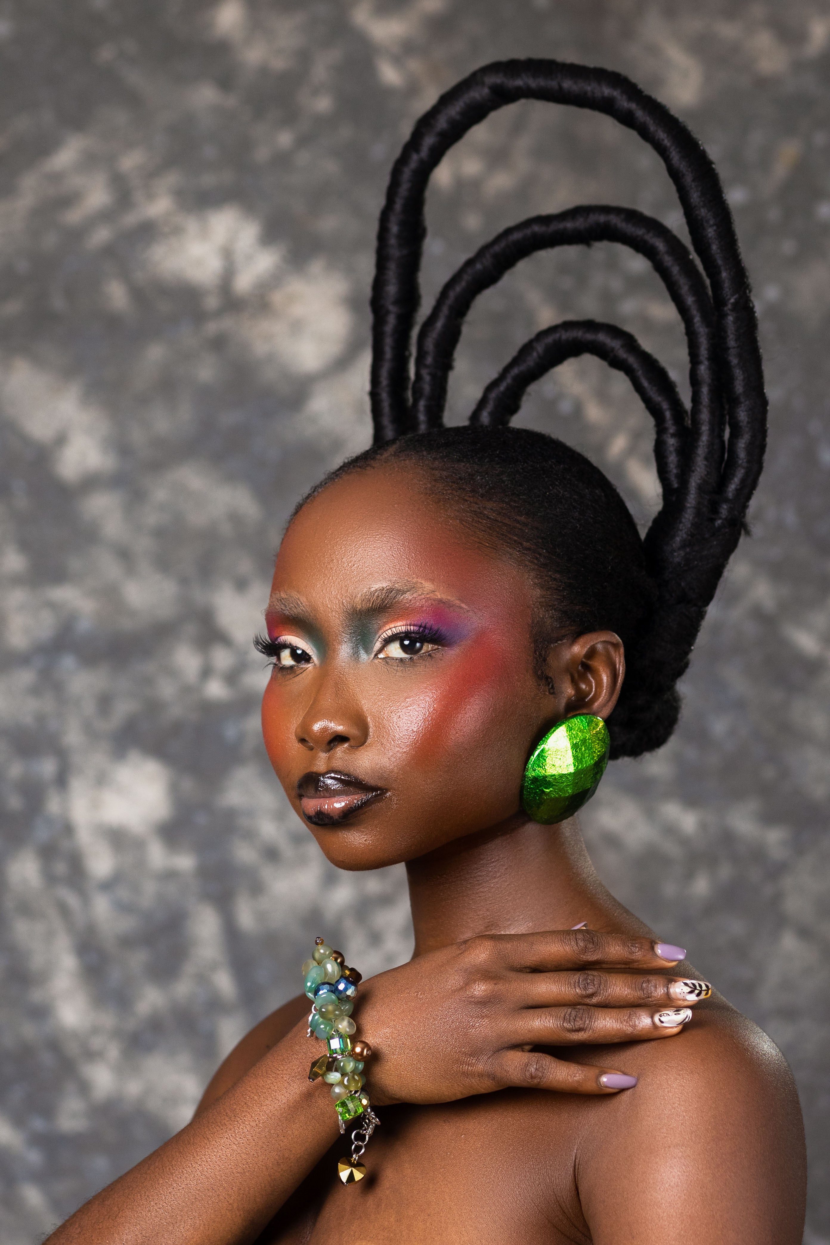 Bimbo - Green – Adjeley Jewelry