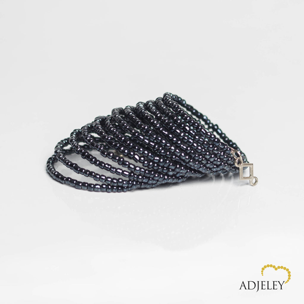 Maame Memory bracelet - Gun Black